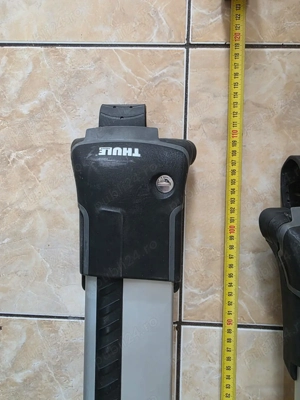 Vând set bare : Thule WingBar Edge + si sistem antifurt - imagine 5