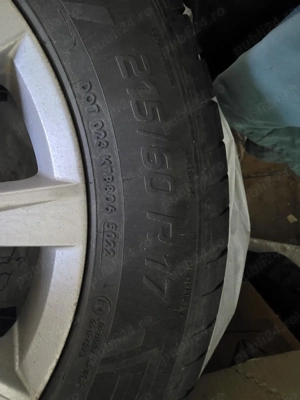 Vând set de 4 roti, cu următoarele specificații: - imagine 4