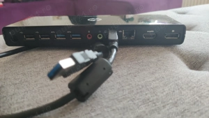 Dock HP 3005pr USB 3.0 Port Replicator | HDMI + DisplayPort | LAN | DisplayLink - imagine 2