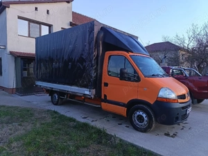 Vand sau schimb cu duba camioneta cu prelata Renault Master 2.5 dci, 150 cp, 9 europaleti