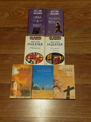 Colectie William Fulkner - Hotomanii, Zgomotul si furia, Lumina in august, Pogoara-te Moise etc