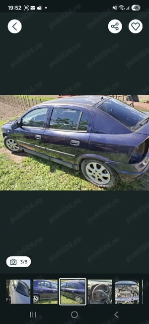 Dezmebrez Opel Astra g 2001 , 1.7 motor de Isuzu si vw passat b5 motor alh 1999 - imagine 2