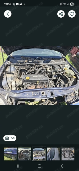 Dezmebrez Opel Astra g 2001 , 1.7 motor de Isuzu si vw passat b5 motor alh 1999 - imagine 3