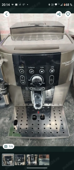 Expresor DeLonghi cafea boabe și măcinată