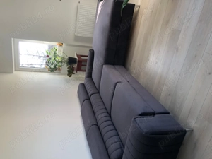 Vând canapea extensibilă Mobarta Gray   bleumarin, nouă
