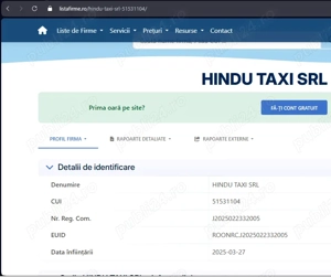 Firma Bolt Uber de vanzare