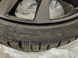 Jante Alutec Tesla 20 inch cu Anvelope Michelin Pilot Alpin 235 35 R20 92W XL - imagine 3