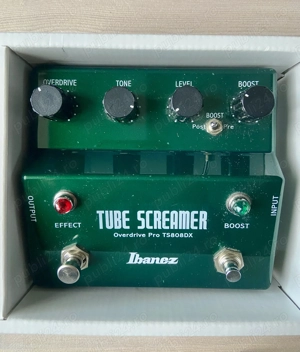 Ibanez TS808DX Vintage Tube Screamer Deluxe pedala de chitara