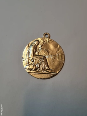 medalion vechi după Medalia Jubiliară a Asociației FURNICA