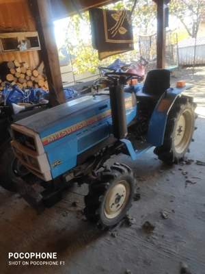 Vând tractoras Mitsubishi  cu accesoriile din poze  - imagine 3