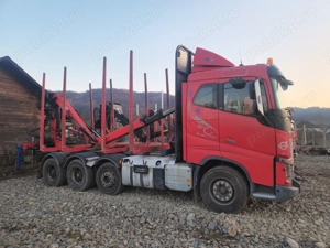 Volvo FH16, 750 transport lemn, Epsilon M120Z - imagine 3