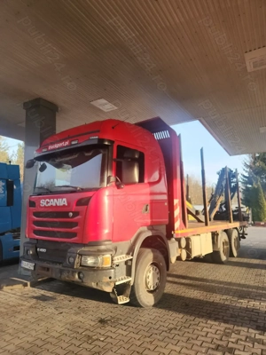 Scania  G490 transport lemn - imagine 6