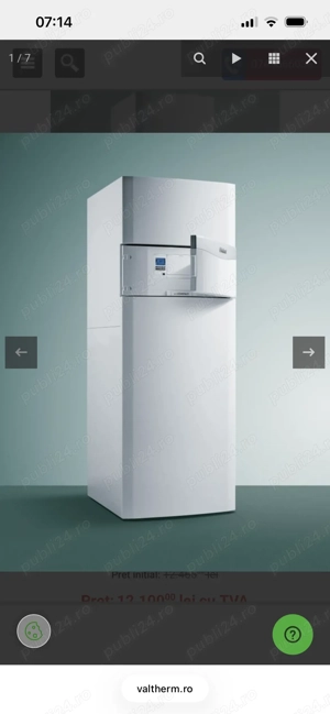 Centrala prin condensatie