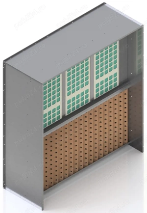 Cabina de vopsit, Front aspirant cu filtre uscate sau cu apa Asimo