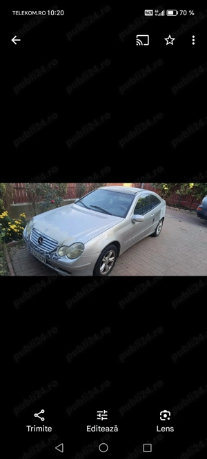 Dezmembrez Mercedes c 180 și Mercedes c 200 cupe - imagine 8