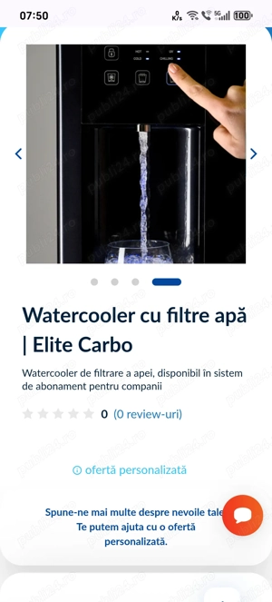 Dozator apa fierbinte rece și sifon stare noua