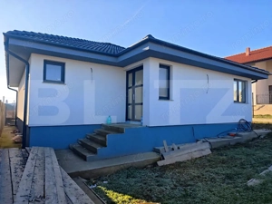 Casă modernă | 109 mp utili | Teren 600 mp | Terasă acoperită | Paleu