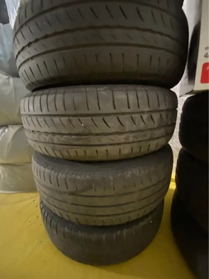 Jenti dacia logan din aliaj pe 15 + cauciucuri - imagine 3