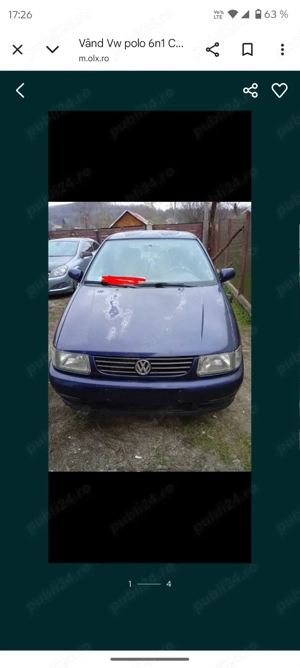 Vând Vw polo 6n1