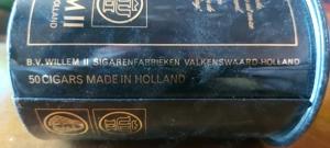 Cutie Tabla De Colectie - Tigari Willem II Senoritas  - imagine 4