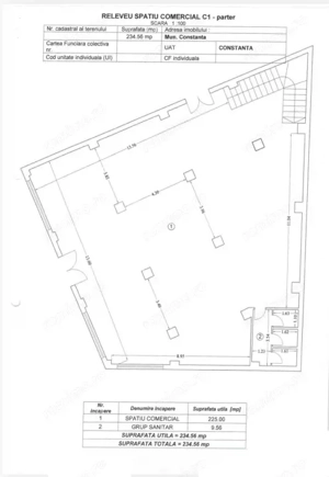 Spațiu comercial de închiriat P+1 – 464 mp, open space, Zona Casa de Cultură - imagine 4