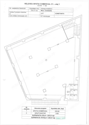 Spațiu comercial de închiriat P+1 – 464 mp, open space, Zona Casa de Cultură - imagine 5