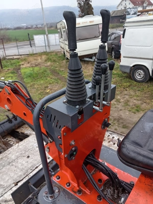 Miniexcavator NOU 1000 kg  - imagine 6