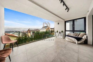 Duplex ultrafinisat | 4 camere | Gradina proprie | Vedere superba | - imagine 8
