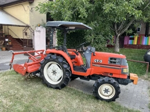 Tractor 4x4 Kubota GT 5 + freza - imagine 2