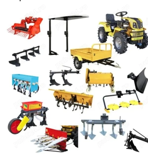 Tractor diesel multifuncțional cu plug și freză tractată.Detalii în anunț. - imagine 9