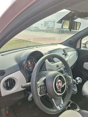 Fiat 500 1.0i Mild-Hybrid Rockstar   Panoramic   Navigație   Euro 6   111.000 km - imagine 3