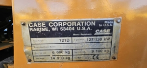 Încărcător frontal CASE 721 D - imagine 5