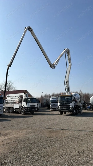 Autobetoniera Volvo FMX 500,cu pompa - imagine 4