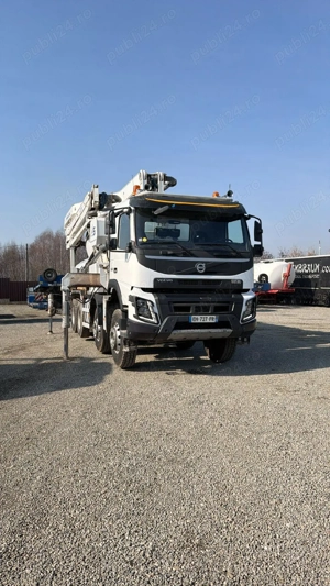 Autobetoniera Volvo FMX 500,cu pompa - imagine 8