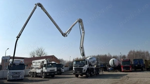 Autobetoniera Volvo FMX 500,cu pompa - imagine 3