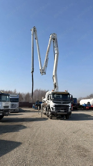 Autobetoniera Volvo FMX 500,cu pompa - imagine 6