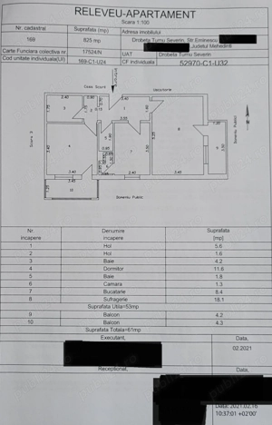 Apartament 2 camere decomandat 