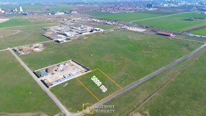Teren logistic de vânzare 5.000 mp – acces Centura Arad | PUZ aprobat - imagine 2