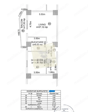 Apartament  2 camere | Balcon  Bd. Mihai Viteazu - imagine 5