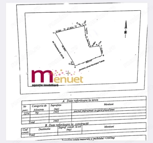 Teren intravilan 1643mp,str.Orizontului