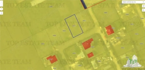 Teren intravilan construibil, Vidra IF-Berceni, ideal rezidenta sau investitie ,844 mp, parcelat