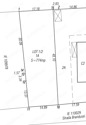 Lot teren intravilan Movilița Jud Constanta 