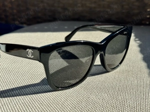 Ochelari soare dama Chanel Ref. 5380-A Acetate Black Grey