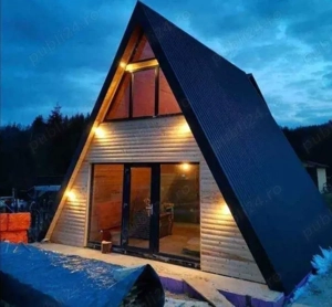 Executam cabane tip A frem 