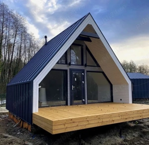 Executam cabane tip A frem 