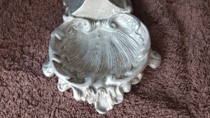 Antichitate Suport Birou Stil Empire, Vultur Imperial pe Scoică, 13cm