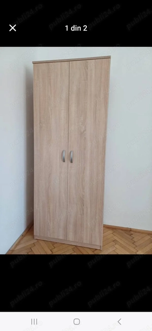 Vand dulap cu rafturi 