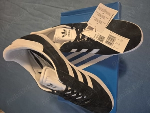 Adidas Gazelle negru-alb nr 44 made în Vietnam