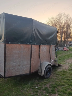 ce se vede in poze multe genți de aluminiu si remorci transport caii - imagine 4