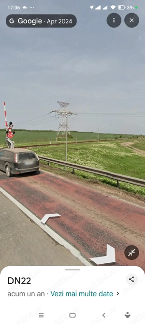 Mihai Viteazu teren 8.8 ha arabil la bariera c.f si d.n. Tulcea